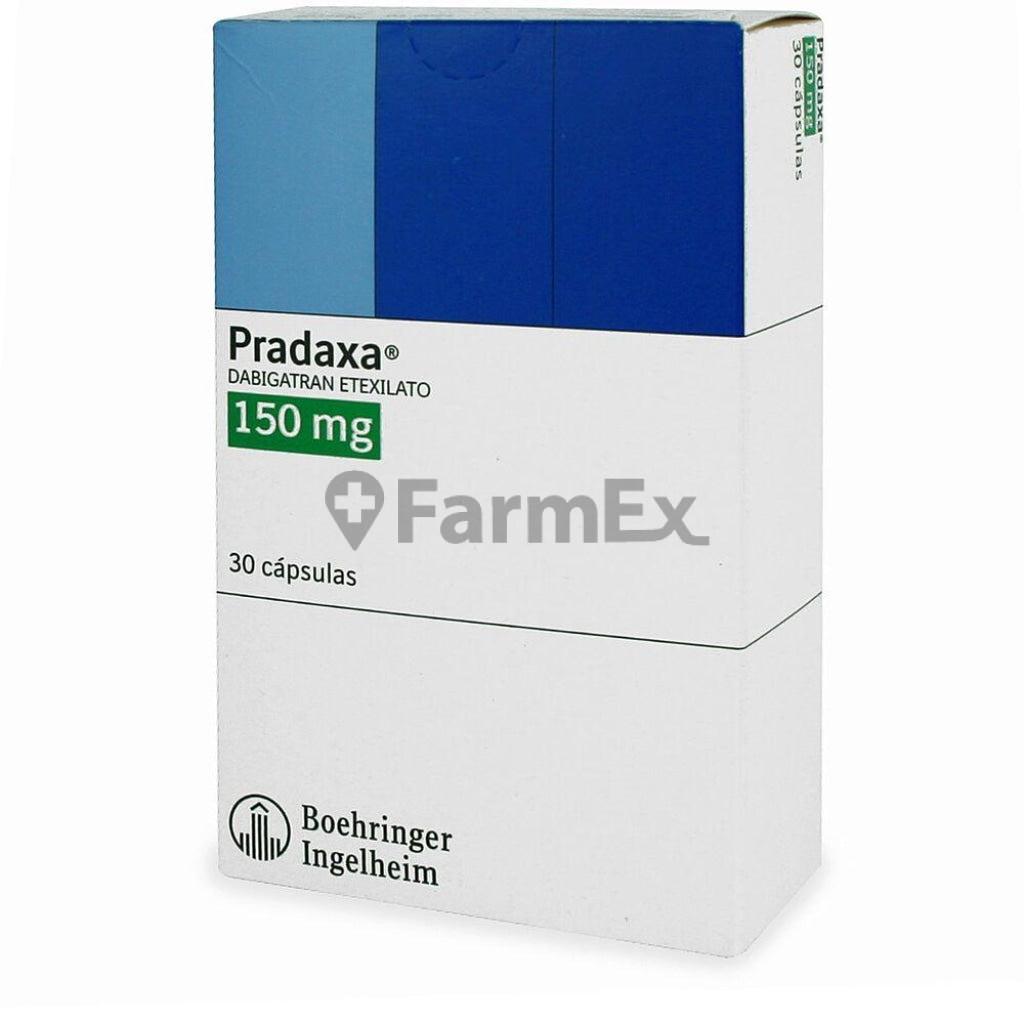 Pradaxa 150 Mg X 30 Cápsulas Farmex